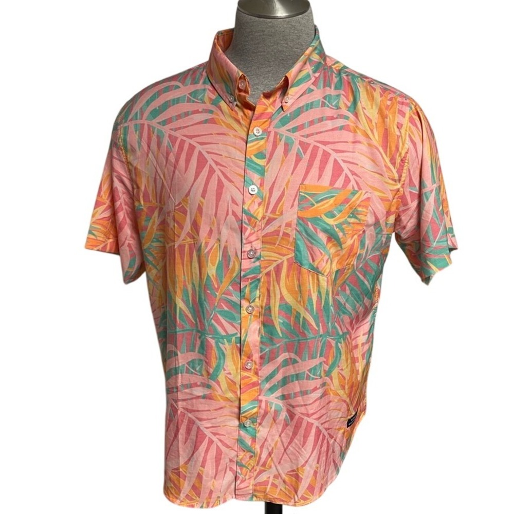 Simply Southern Tropical Print Shirt‎ Men's Large